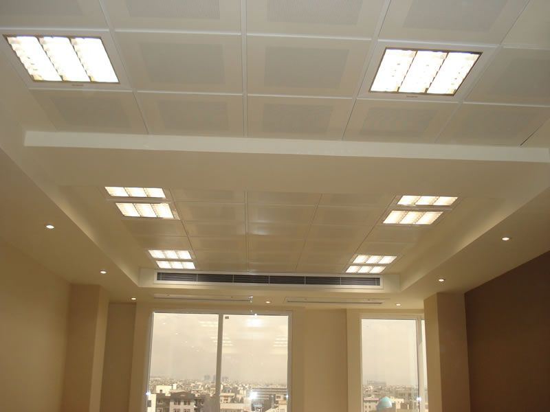 تقسیم بندی تایل آلومینیومی
