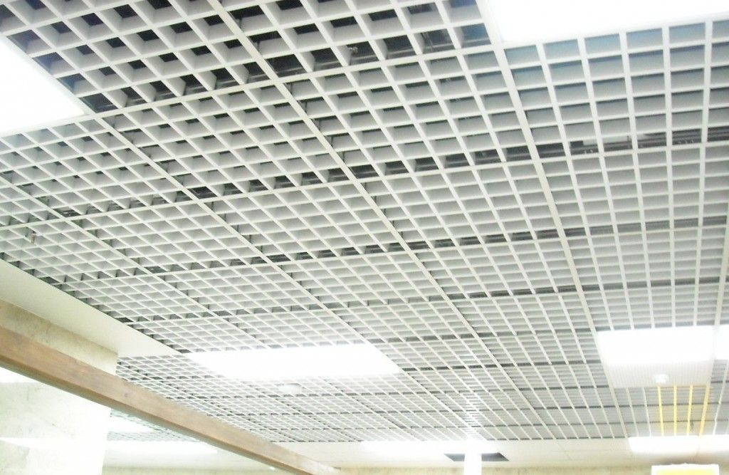 ابعاد چشمه های سقف کاذب گریلیوم